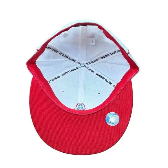 Vintage‎ Houston Oilers NFL Red Hat Reebok Unisex Size 7 Football Cap - Picture 7 of 9